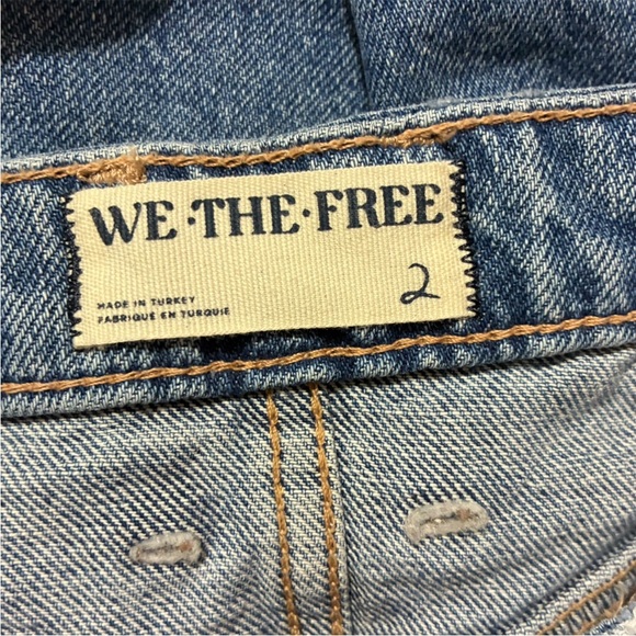 Free People We the Free Come as You Are Denim Maxi Skirt in Blue Sapphire Size 2 - Picture 12 of 13